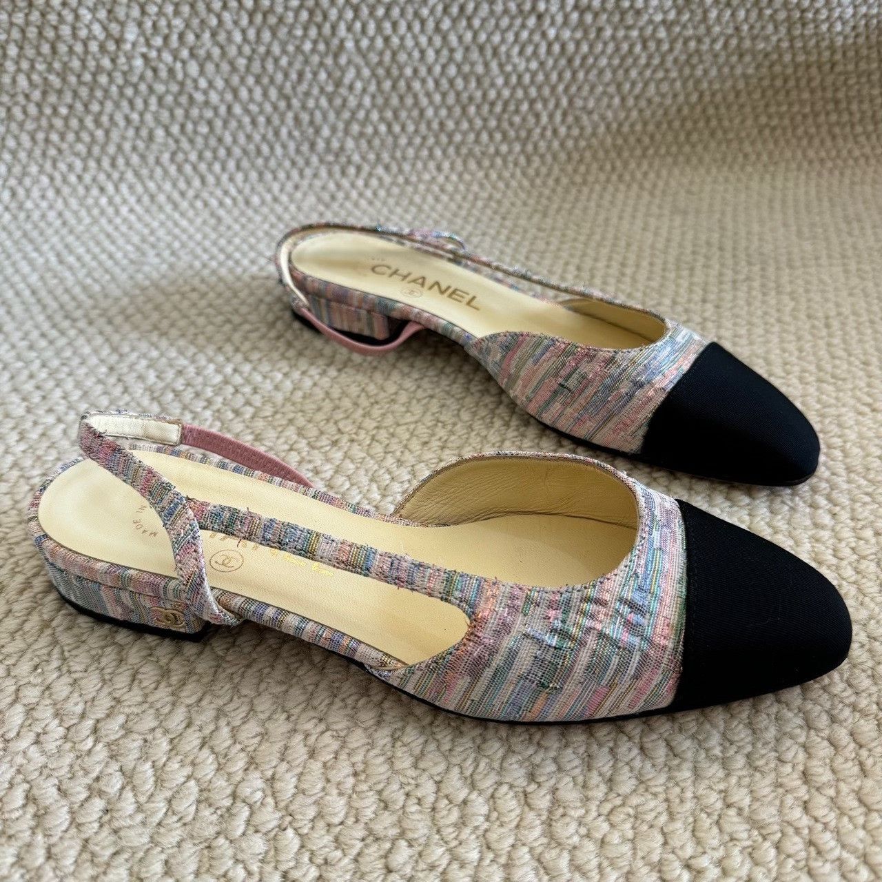 Chanel Chanel Multi Sandals us_6 Women Size US 6 / IT 36 - 3 Thumbnail