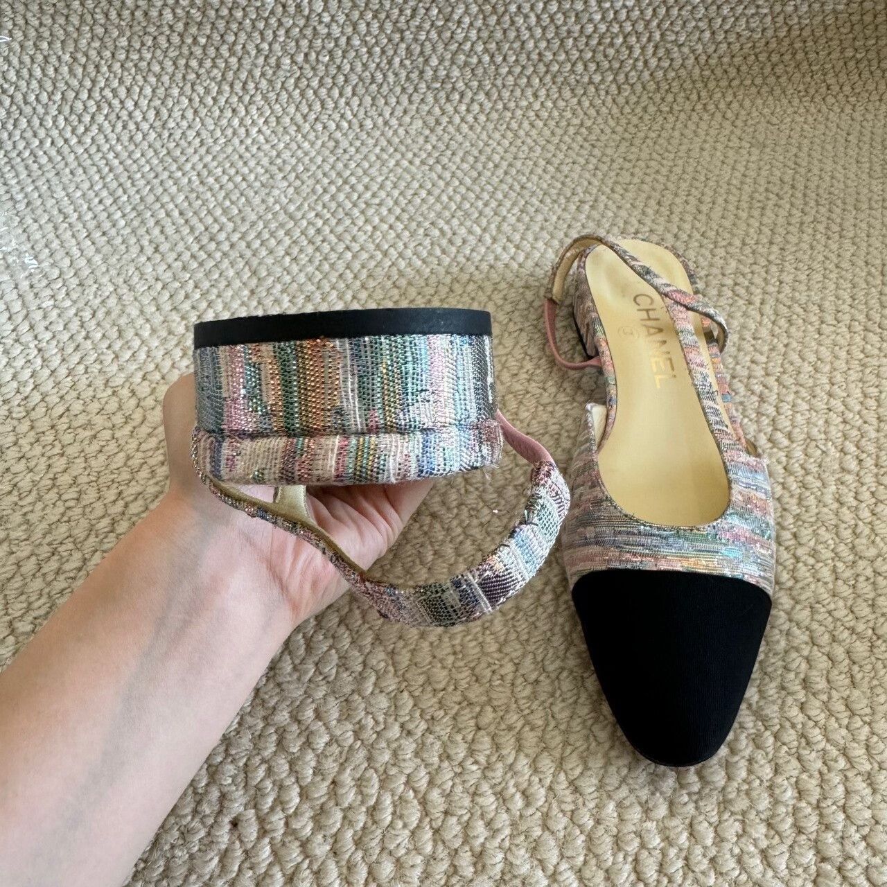 Chanel Chanel Multi Sandals us_6 Women Size US 6 / IT 36 - 5 Thumbnail