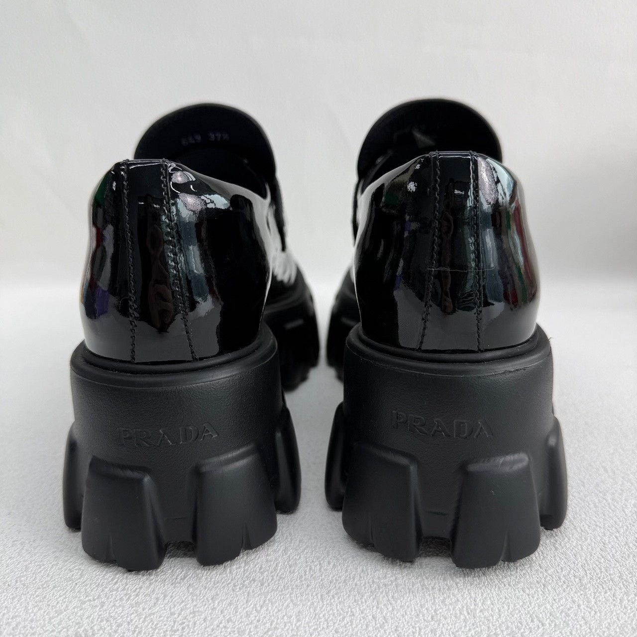 Prada Prada Black Lowtop Sneakers us_5 Women Size US 5 / IT 35 - 4 Thumbnail