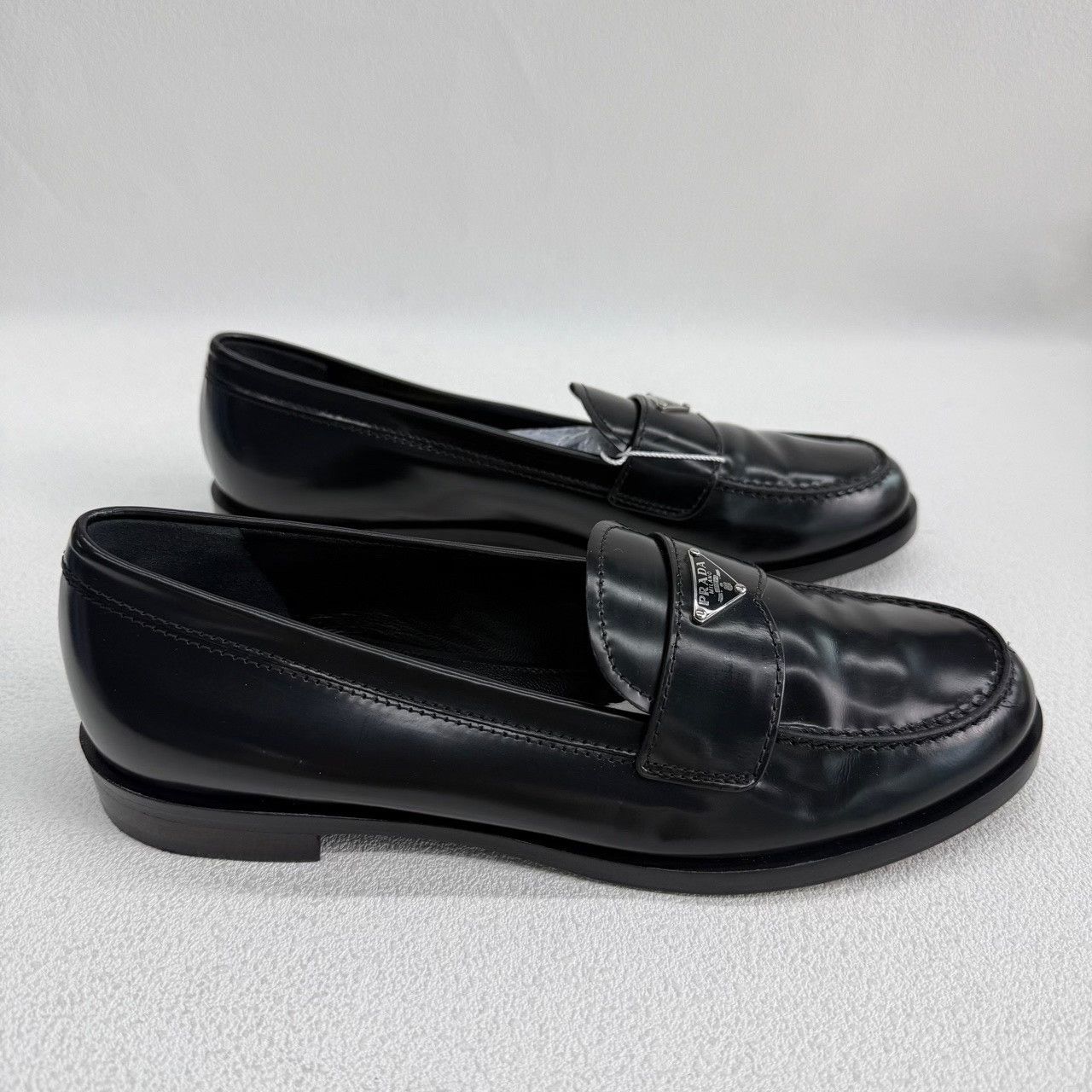 Prada Prada Black Lowtop Sneakers us_6-5 Women Size US 6.5 / IT 36.5 - 5 Thumbnail