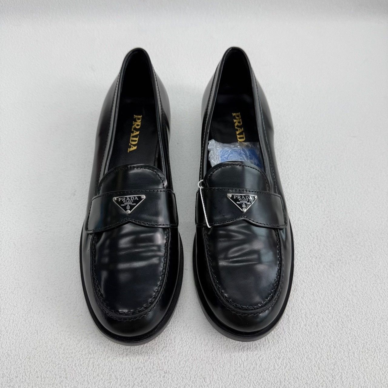 Prada Prada Black Lowtop Sneakers us_6-5 Women Size US 6.5 / IT 36.5 - 2 Thumbnail