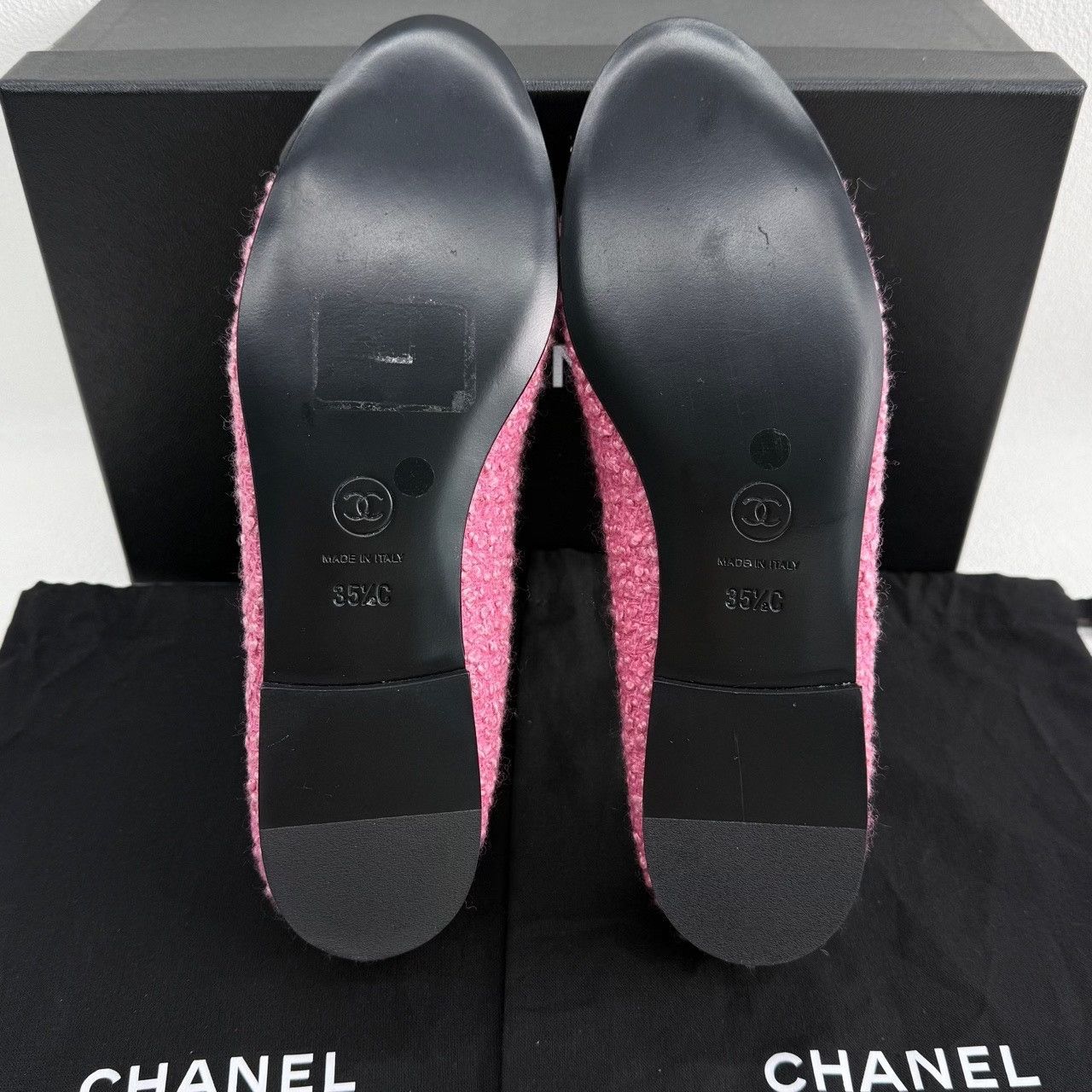Chanel Chanel Wool Pink Lowtop Sneakers us_5 Women Size US 5 / IT 35 - 7 Thumbnail