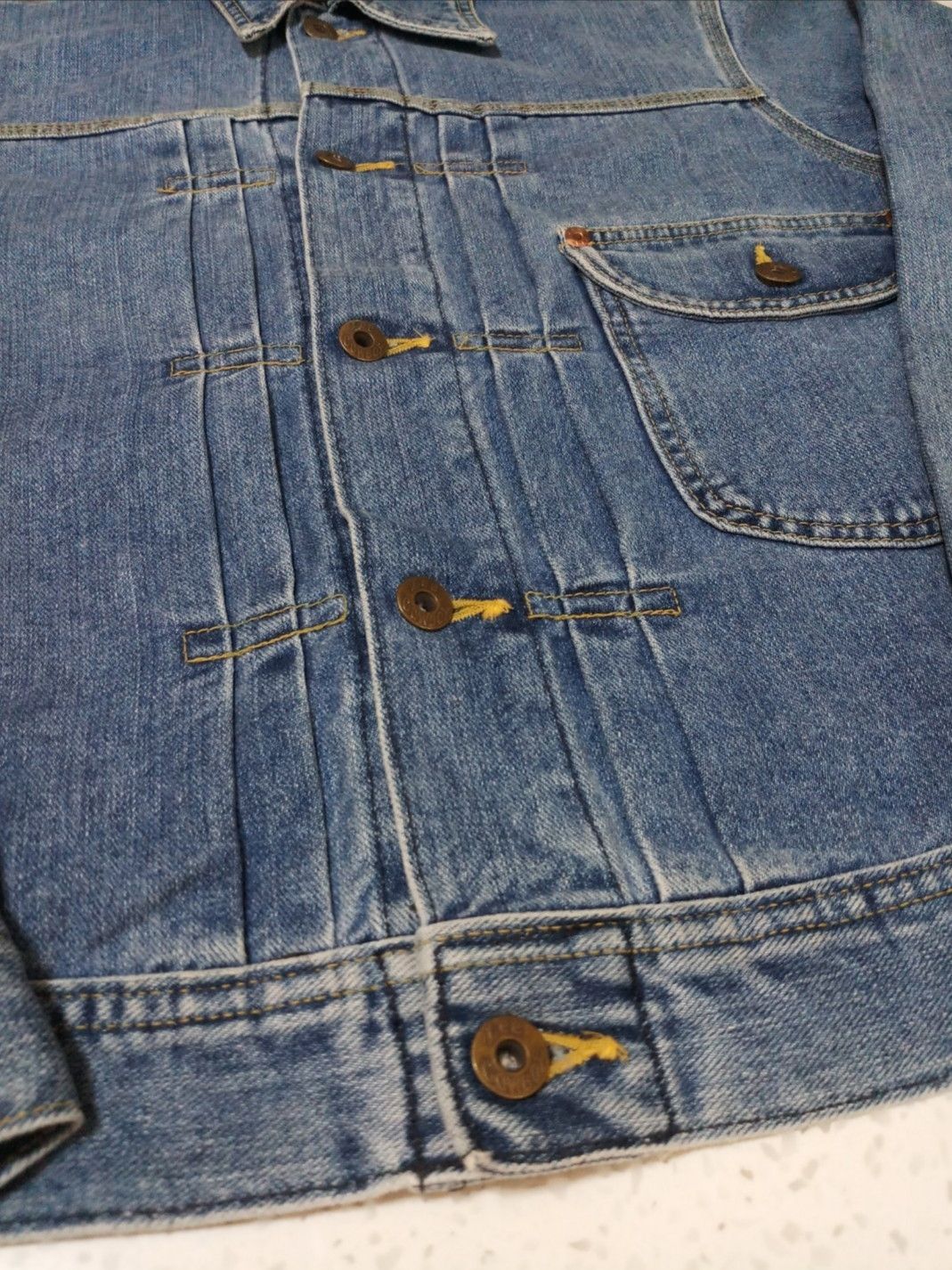 Lee VTG Lee Japan Reproduction One-Pocket Denim Jacket Size US M / EU 48-50 / 2 - 2 Thumbnail