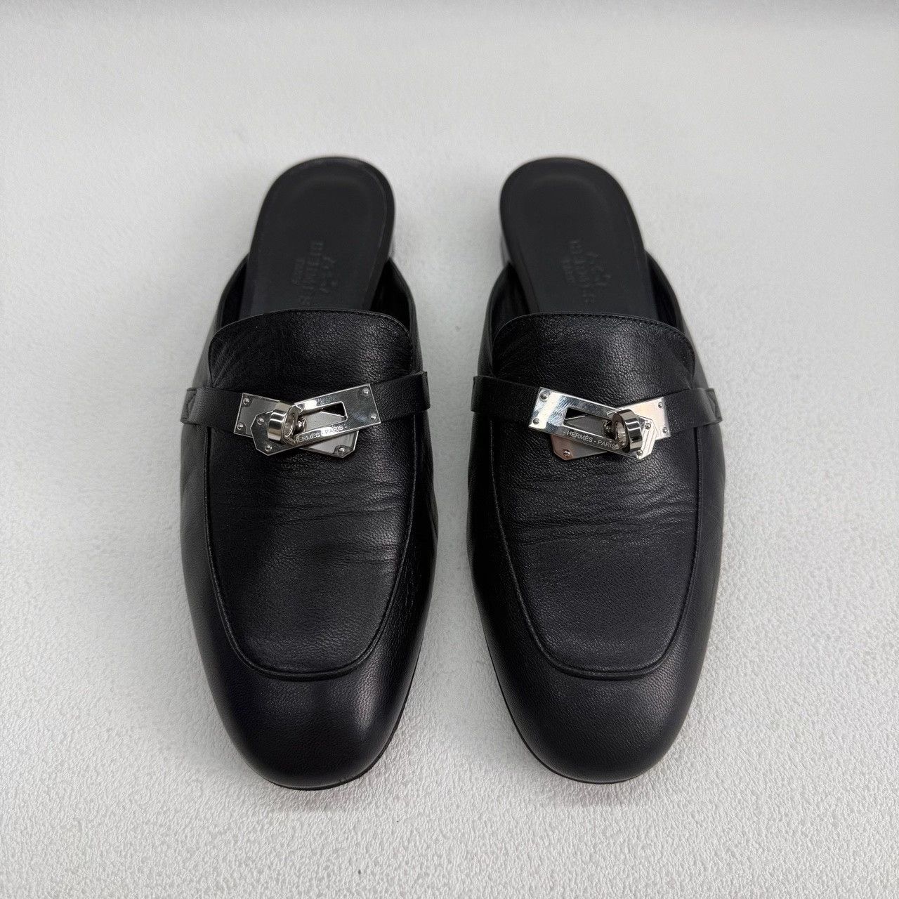 Hermes Hermes Silver Sandals us_6 Women Size US 6 / IT 36 - 2 Thumbnail