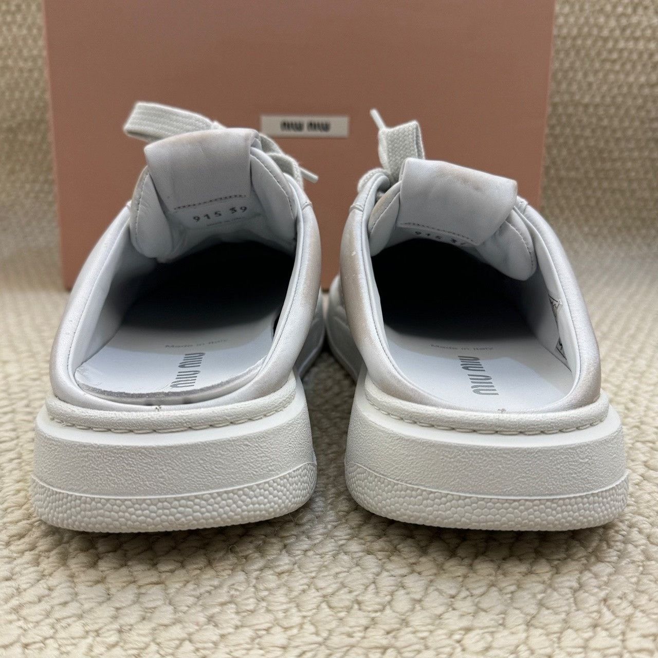 Miu Miu Miu Miu Lowtop Sneakers us_8-5 Women Size US 8.5 / IT 38.5 - 4 Thumbnail