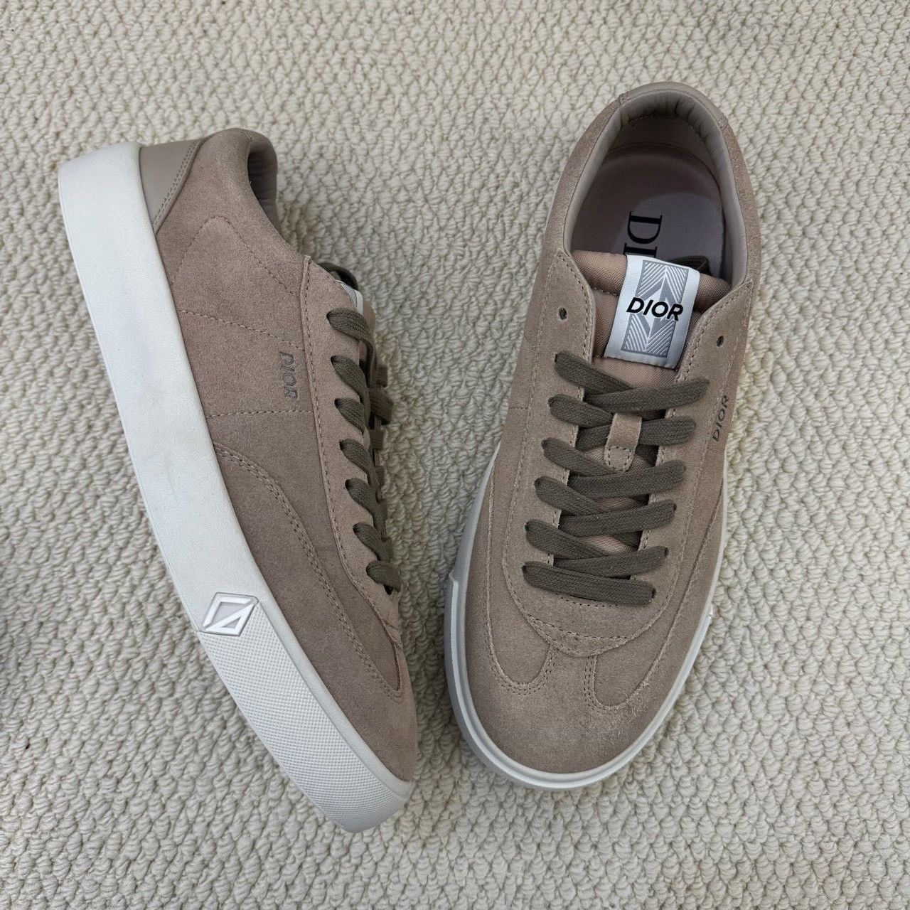Dior Dior Leather Gray Lowtop Sneakers 9 Men Size US 9 / EU 42 - 7 Thumbnail