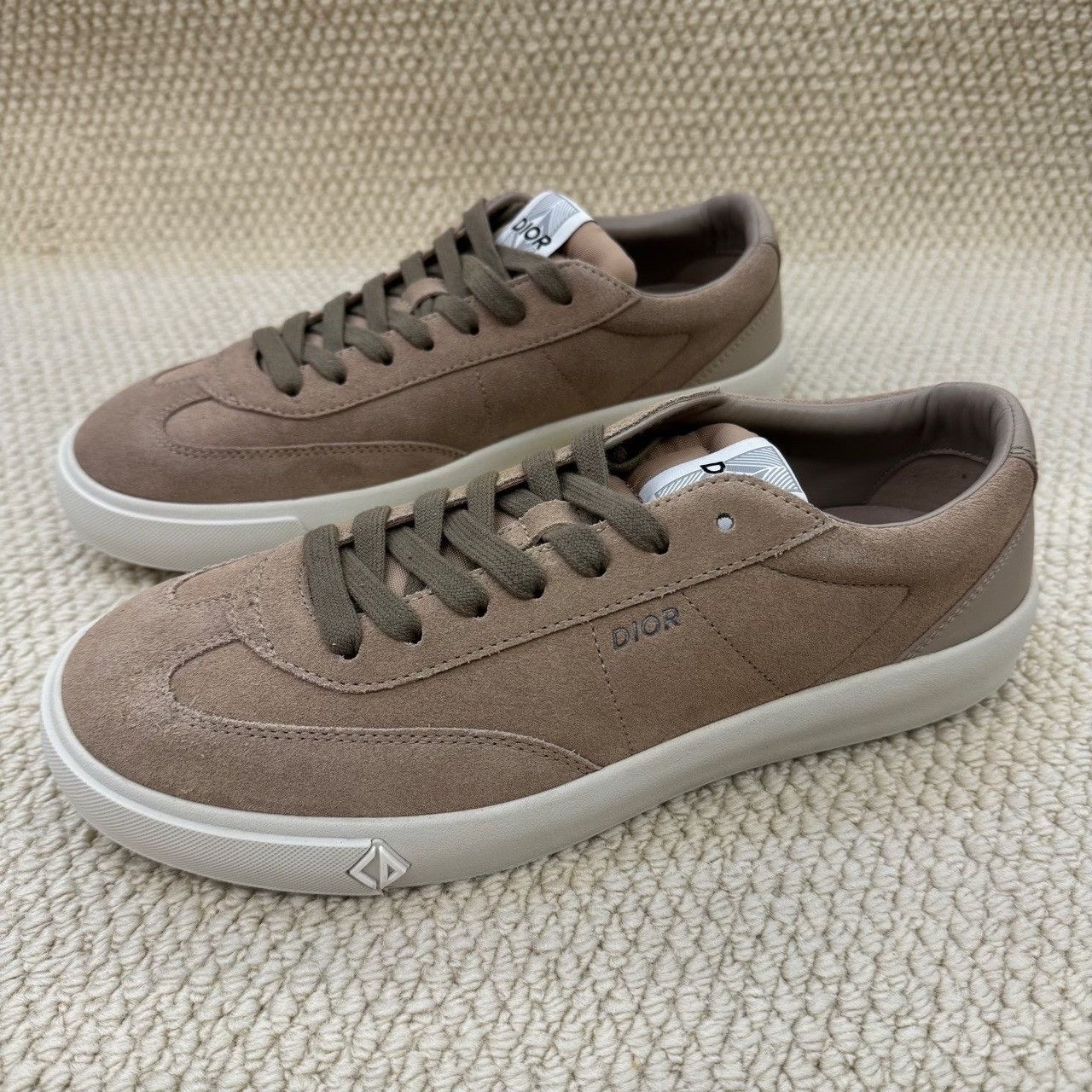 Dior Dior Leather Gray Lowtop Sneakers 9 Men Size US 9 / EU 42 - 2 Thumbnail