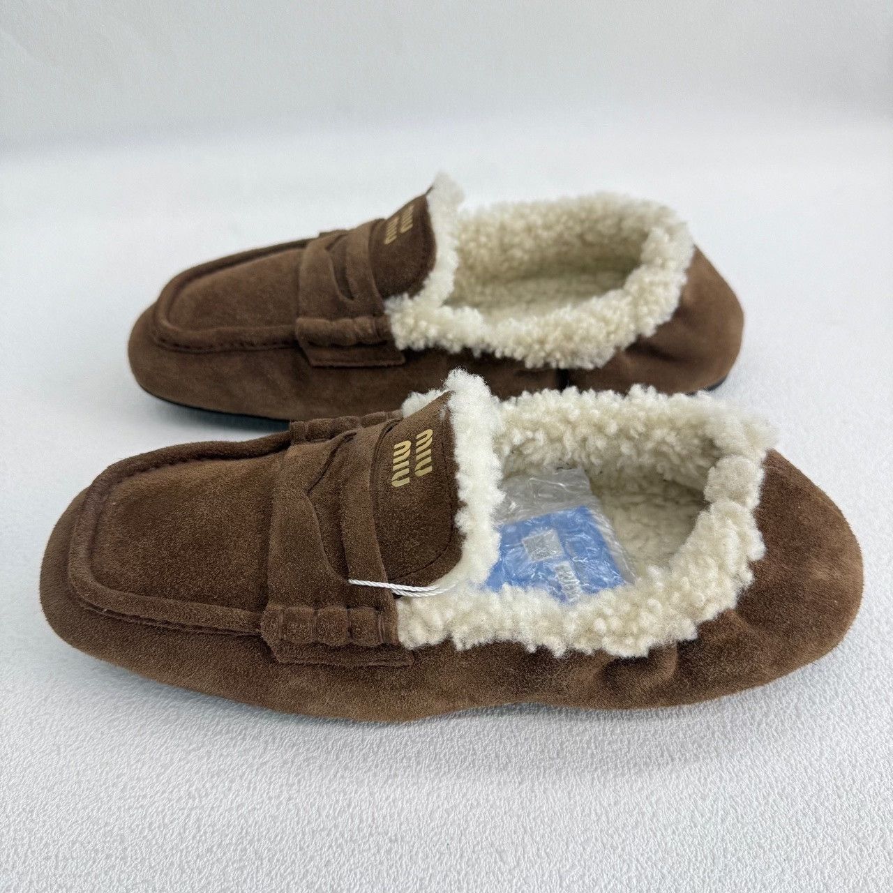 Miu Miu Miu Miu Suede Brown Lowtop Sneakers us_6 Women Size US 6 / IT 36 - 6 Thumbnail