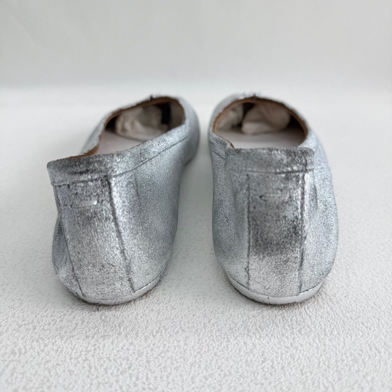 Maison Margiela Maison Margiela Silver Lowtop Sneakers us_6-5 Women Size US 6.5 / IT 36.5 - 5 Thumbnail