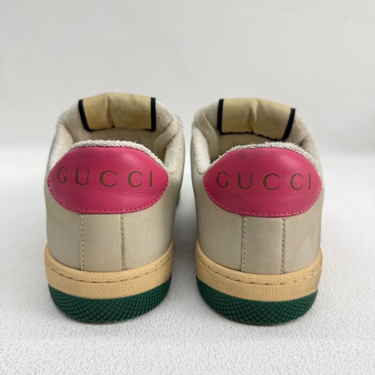 Gucci Gucci Leather Pink Lowtop Sneakers us_5 Women Size US 5 / IT 35 - 4 Thumbnail