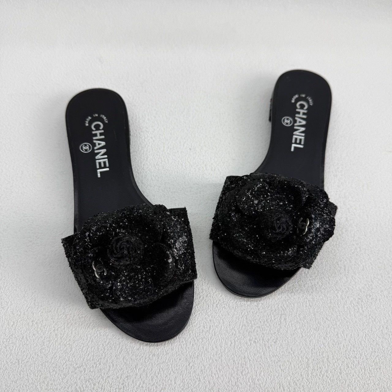 Chanel Chanel Black Sandals us_6 Women Size US 6 / IT 36 - 8 Thumbnail