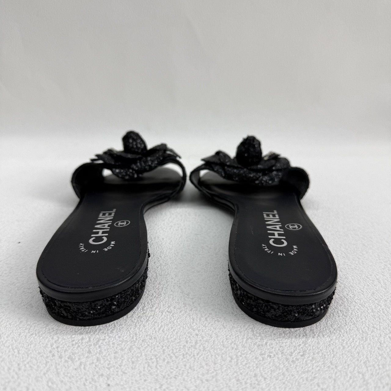Chanel Chanel Black Sandals us_6 Women Size US 6 / IT 36 - 4 Thumbnail
