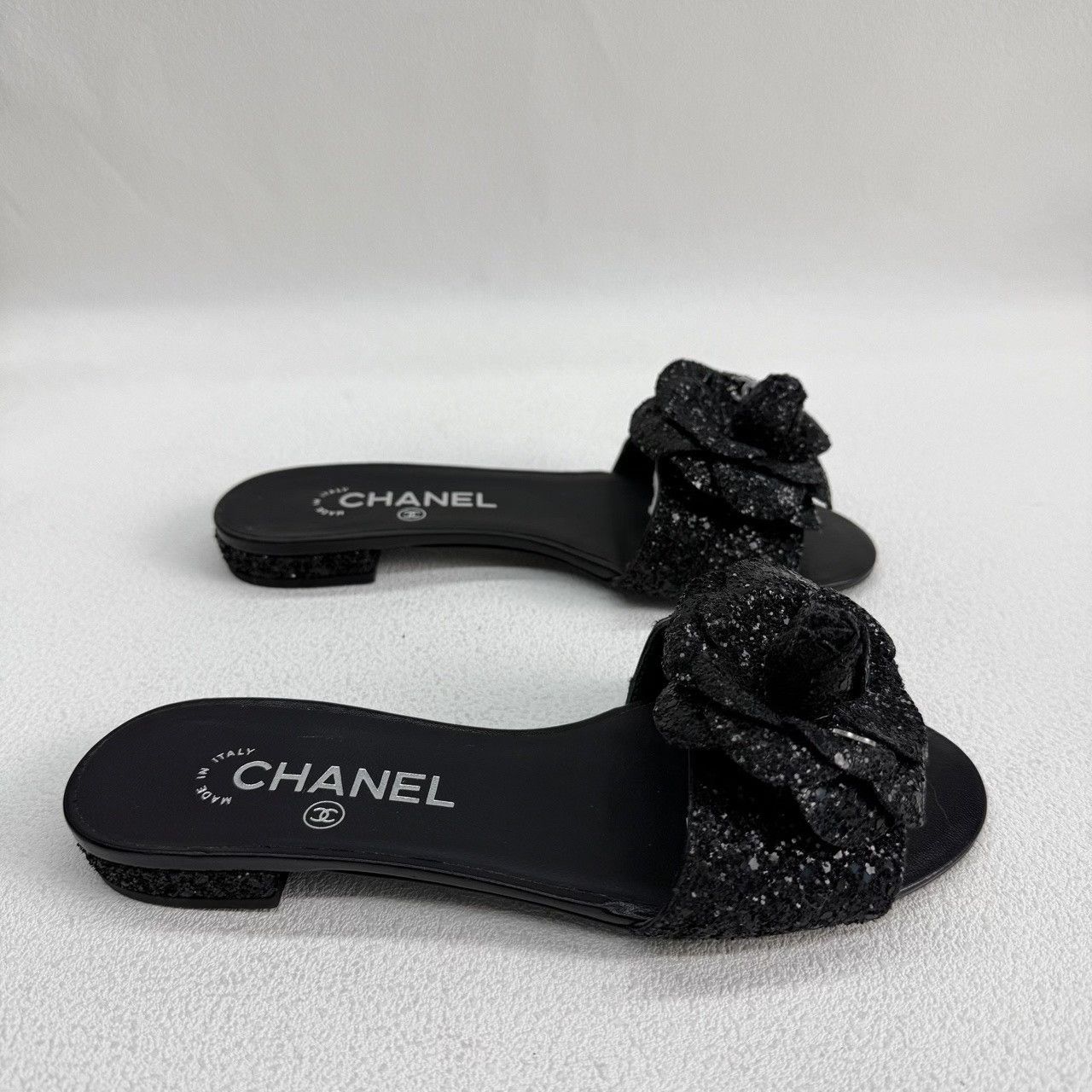 Chanel Chanel Black Sandals us_6 Women Size US 6 / IT 36 - 5 Thumbnail