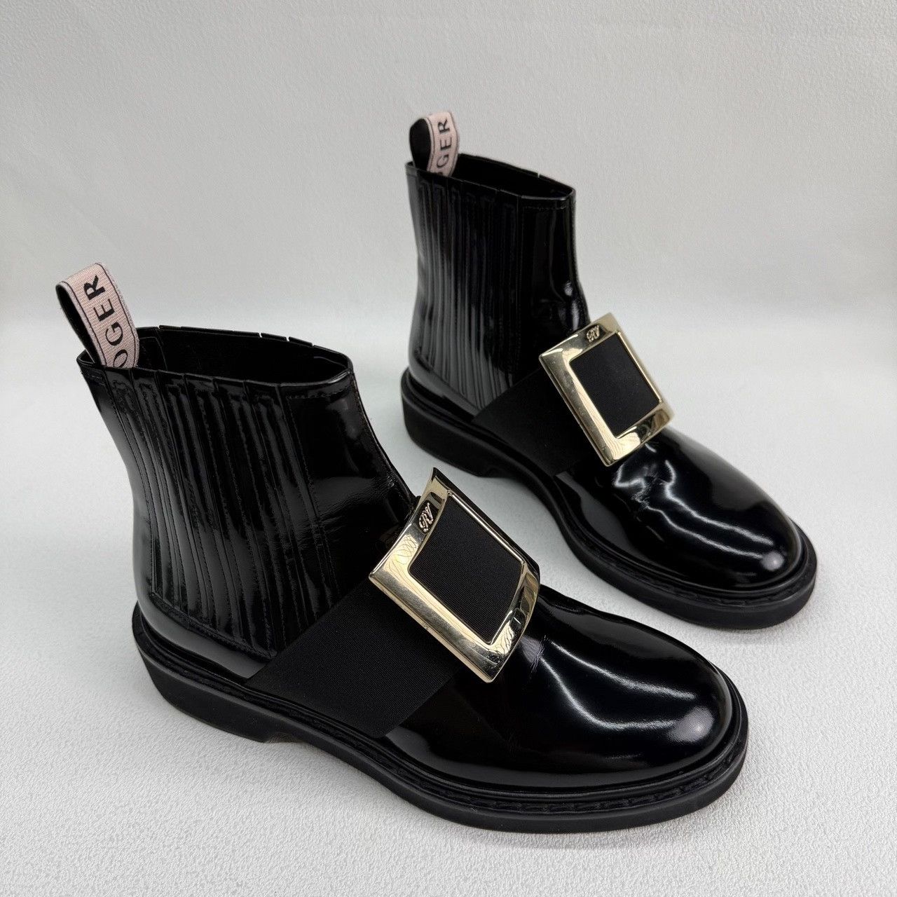 Roger Vivier Roger Vivier Retro Black Boots us_6-5 Women Size US 6.5 / IT 36.5 - 3 Thumbnail