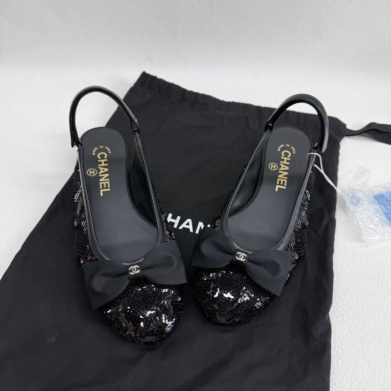 Chanel Chanel Black Lowtop Sneakers us_5 Women Size US 5 / IT 35 - 8 Thumbnail