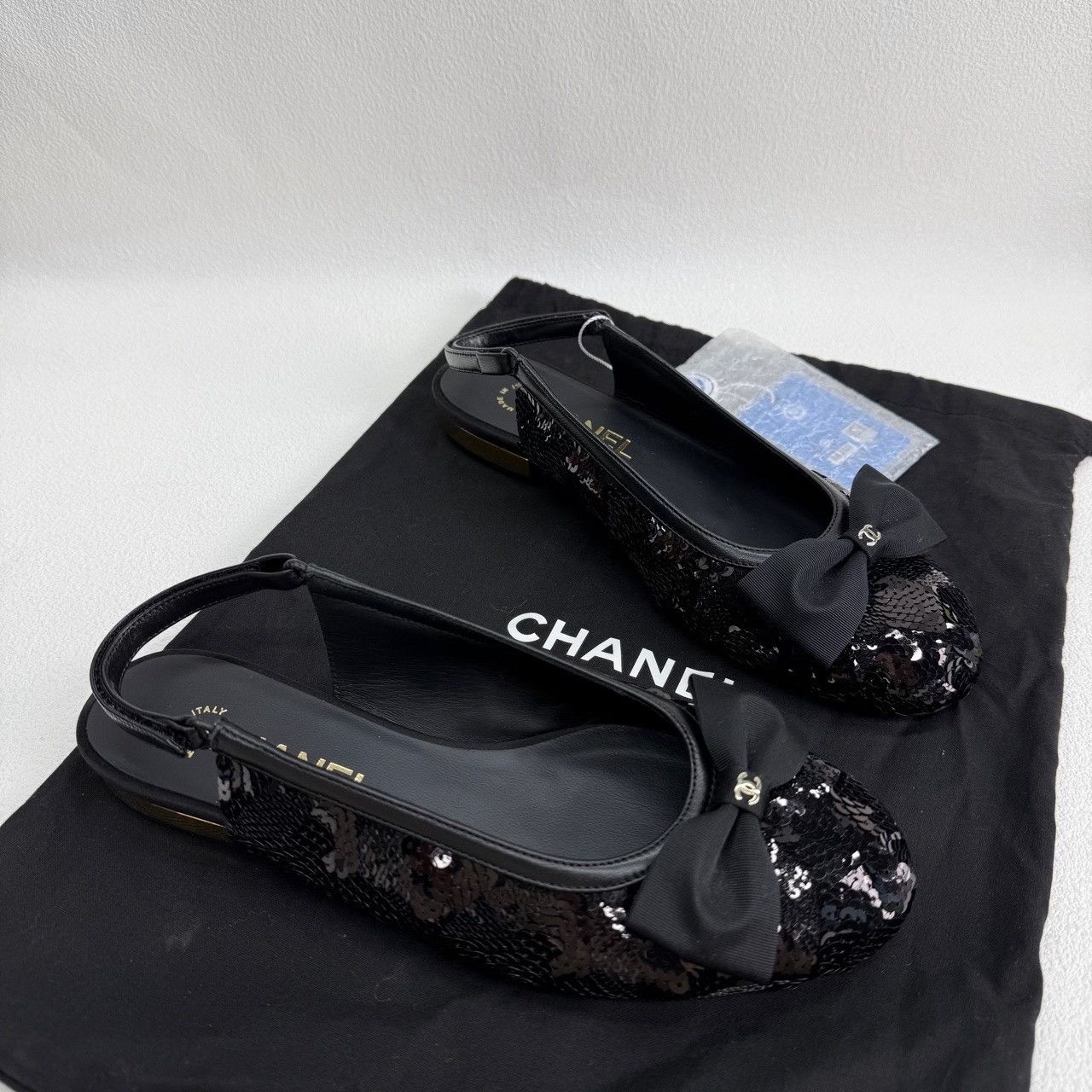Chanel Chanel Black Lowtop Sneakers us_5 Women Size US 5 / IT 35 - 3 Thumbnail