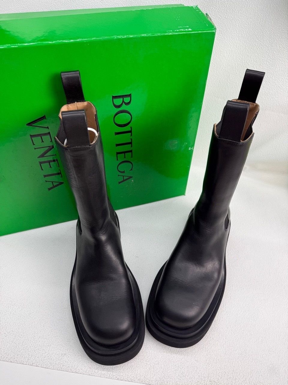 Bottega Veneta Bottega Veneta Leather Black Boots us_7-5 Women Size US 7.5 / IT 37.5 - 8 Thumbnail