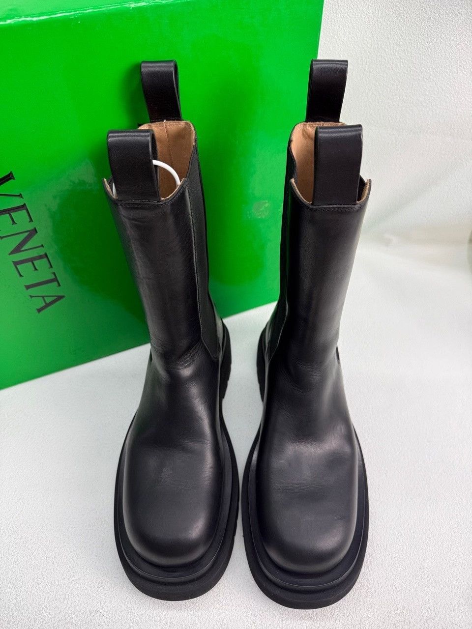 Bottega Veneta Bottega Veneta Leather Black Boots us_7-5 Women Size US 7.5 / IT 37.5 - 2 Thumbnail