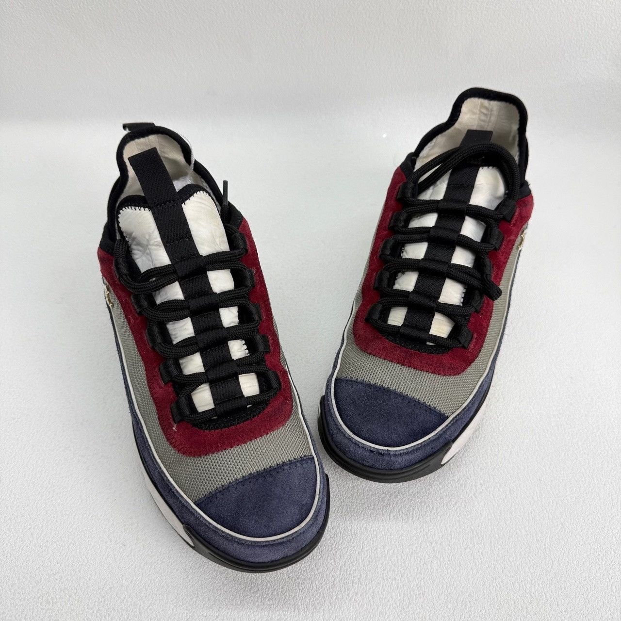 Chanel Chanel Casual Red Lowtop Sneakers us_7-5 Women Size US 7.5 / IT 37.5 - 8 Thumbnail
