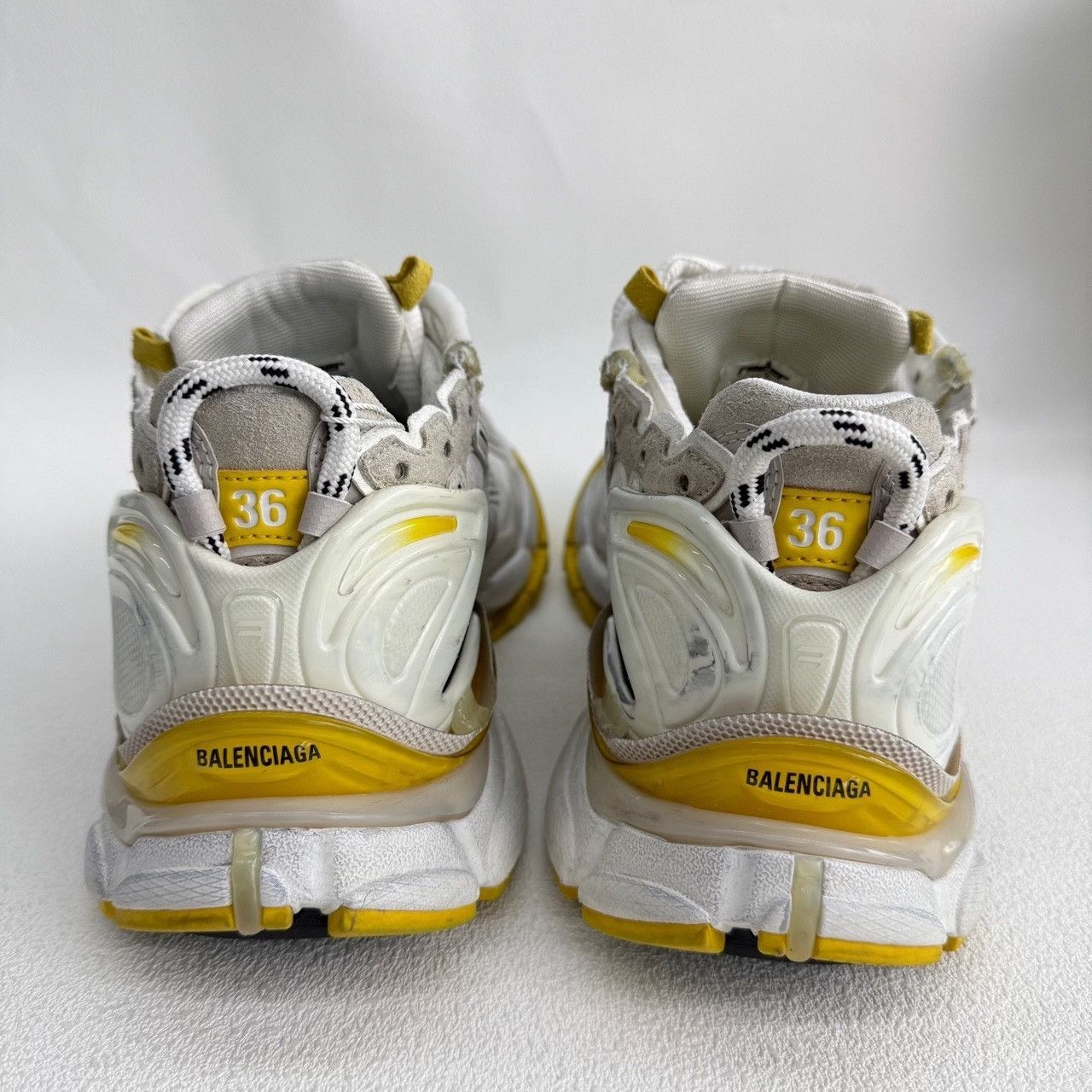 Balenciaga Balenciaga Running Yellow Lowtop Sneakers us_6 Women Size US 6 / IT 36 - 4 Thumbnail