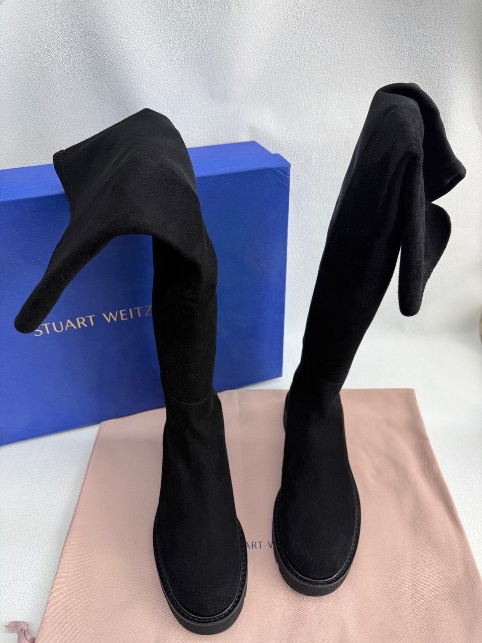 Stuart Weitzman Stuart Weitzman Black Boots us_6 Women Size US 6 / IT 36 - 2 Thumbnail