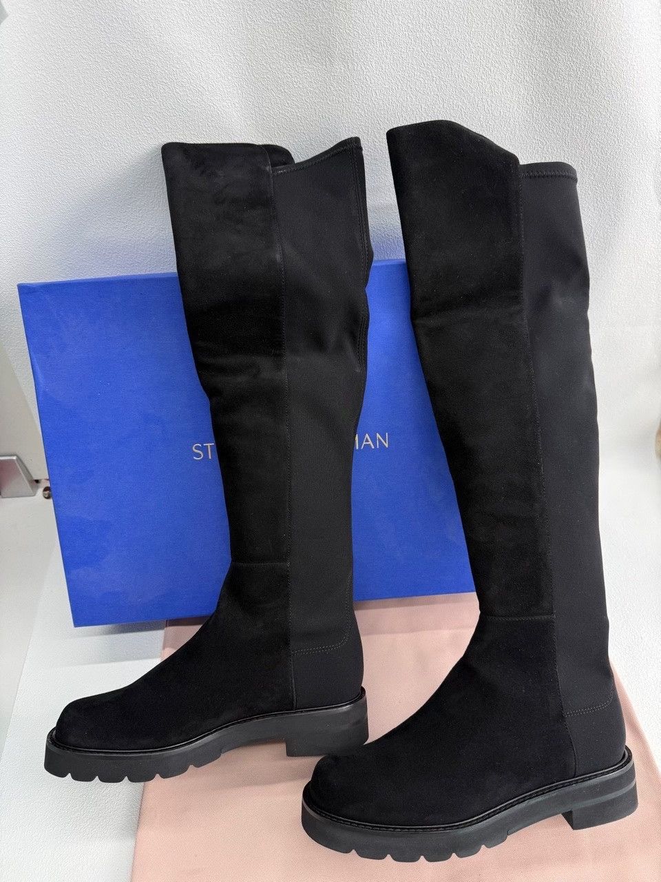 Stuart Weitzman Stuart Weitzman Black Boots us_6 Women Size US 6 / IT 36 - 3 Thumbnail