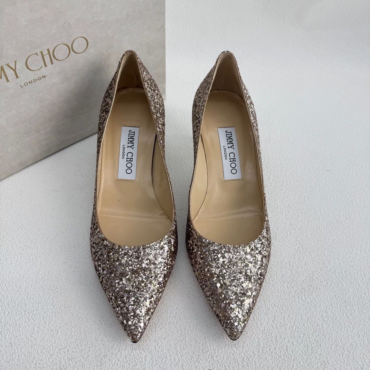 Jimmy Choo Jimmy Choo Gold Lowtop Sneakers us_6 Women Size US 6 / IT 36 - 3 Thumbnail