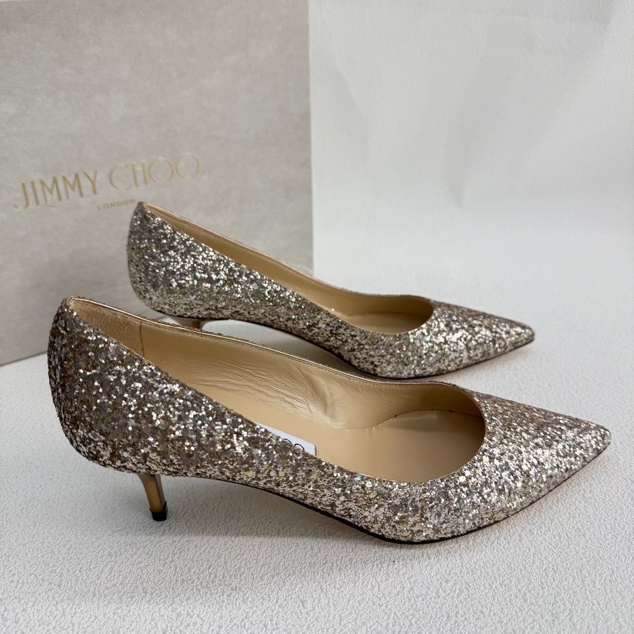 Jimmy Choo Jimmy Choo Gold Lowtop Sneakers us_6 Women Size US 6 / IT 36 - 6 Thumbnail