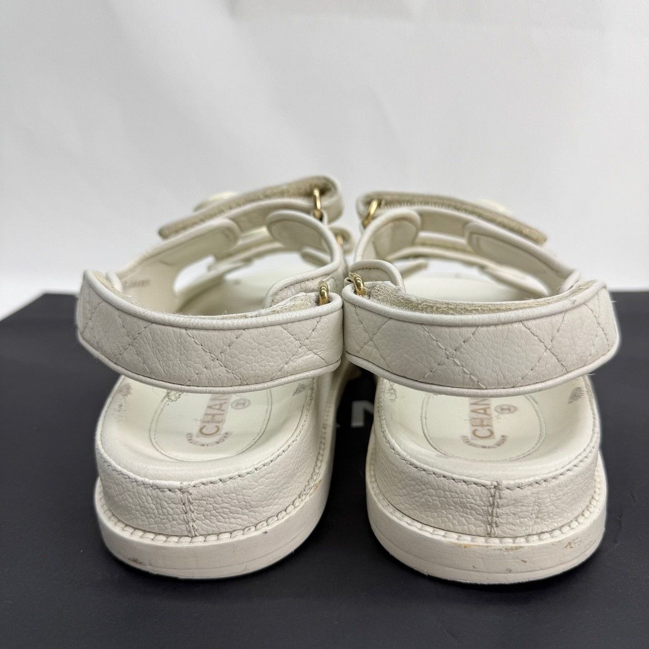 Chanel Chanel Retro White Sandals us_6-5 Women Size US 6.5 / IT 36.5 - 4 Thumbnail