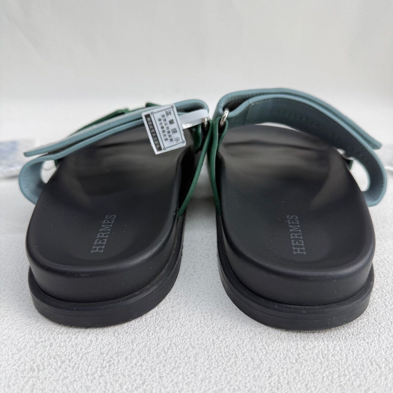 Hermes Hermes Suede Green Sandals us_6-5 Women Size US 6.5 / IT 36.5 - 4 Thumbnail
