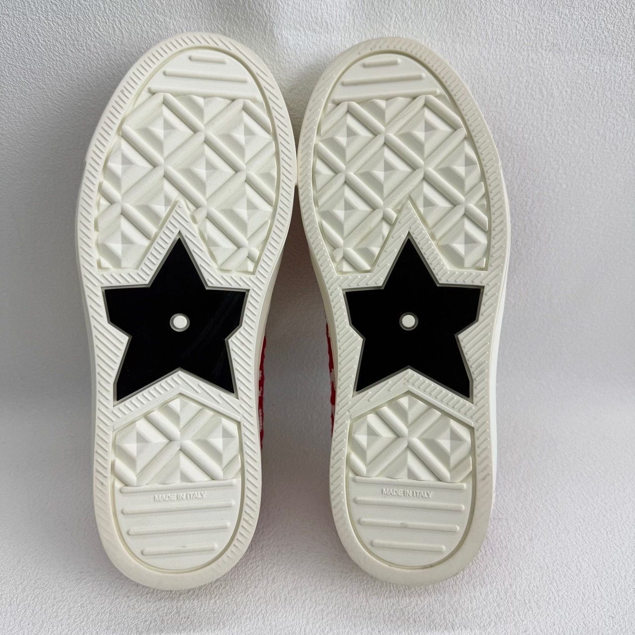Dior Dior Red Lowtop Sneakers us_4 Women Size US 4 / IT 34 - 6 Thumbnail