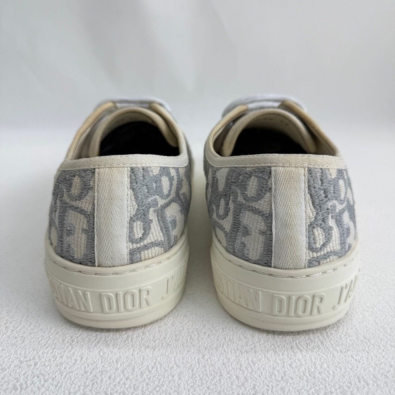 Dior Dior Retro Gray Lowtop Sneakers us_6 Women Size US 6 / IT 36 - 4 Thumbnail