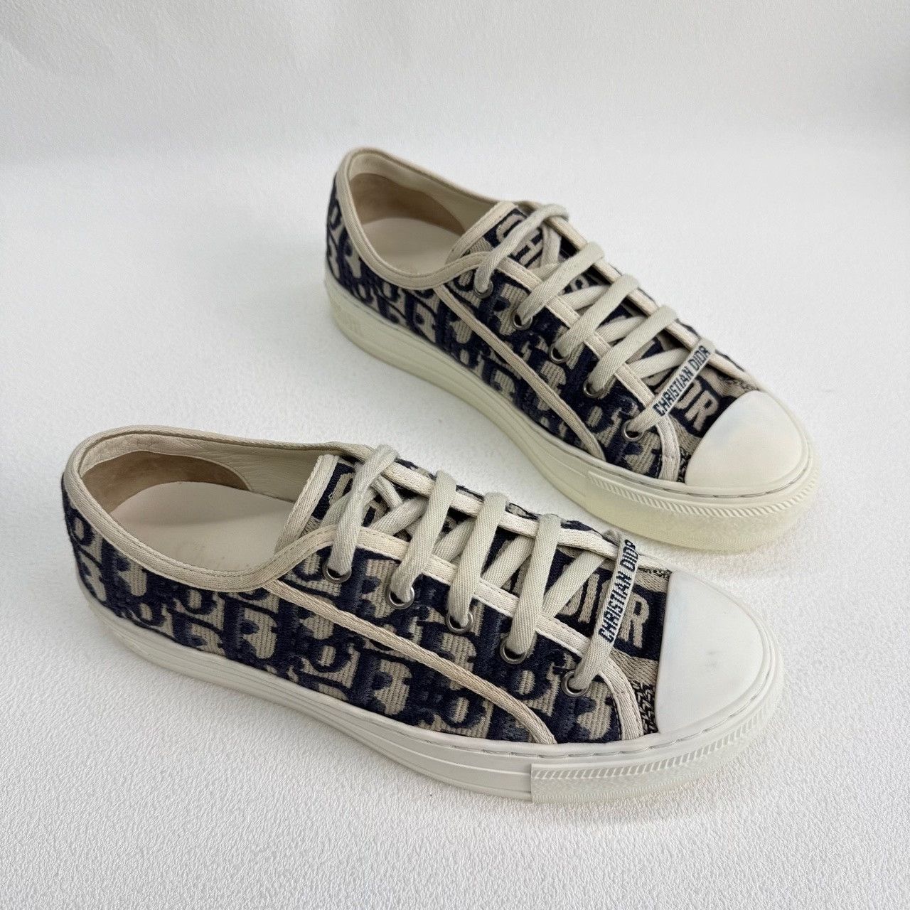 Dior Dior Blue Lowtop Sneakers us_6-5 Women Size US 6.5 / IT 36.5 - 3 Thumbnail
