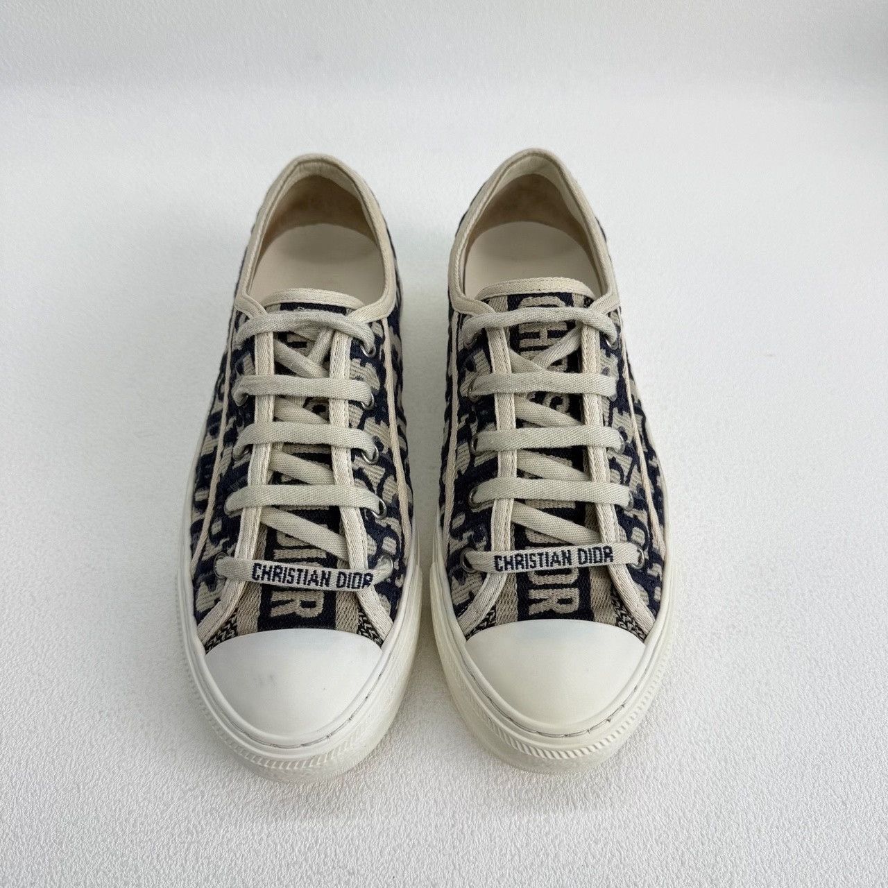 Dior Dior Blue Lowtop Sneakers us_6-5 Women Size US 6.5 / IT 36.5 - 2 Thumbnail