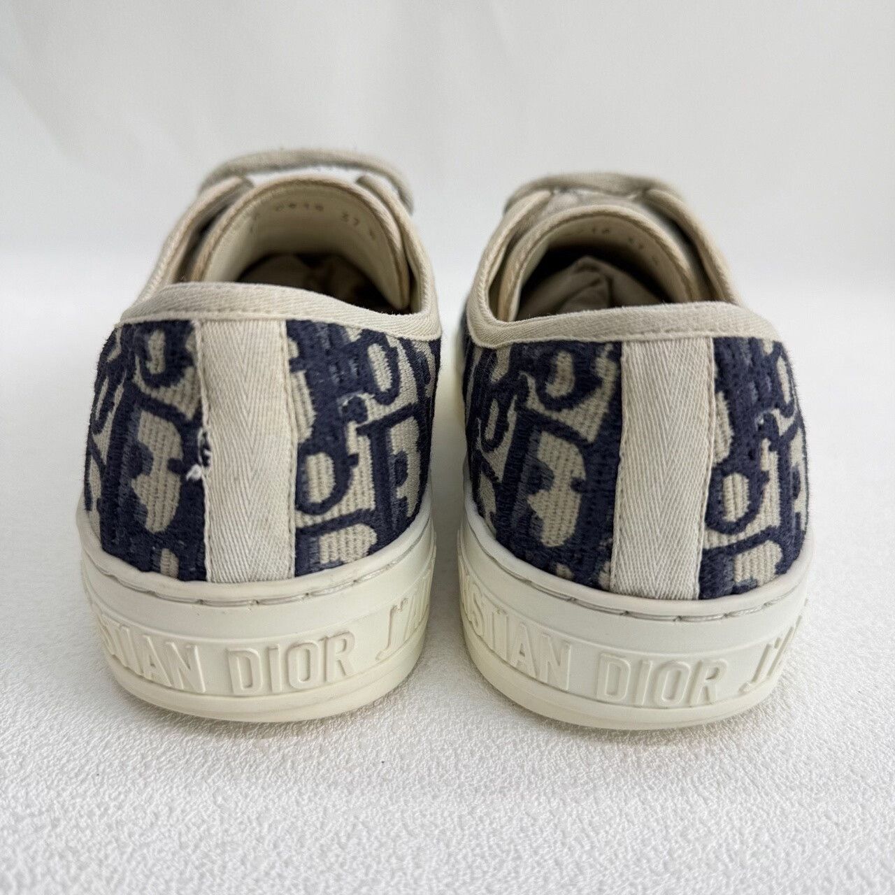 Dior Dior Blue Lowtop Sneakers us_6-5 Women Size US 6.5 / IT 36.5 - 4 Thumbnail