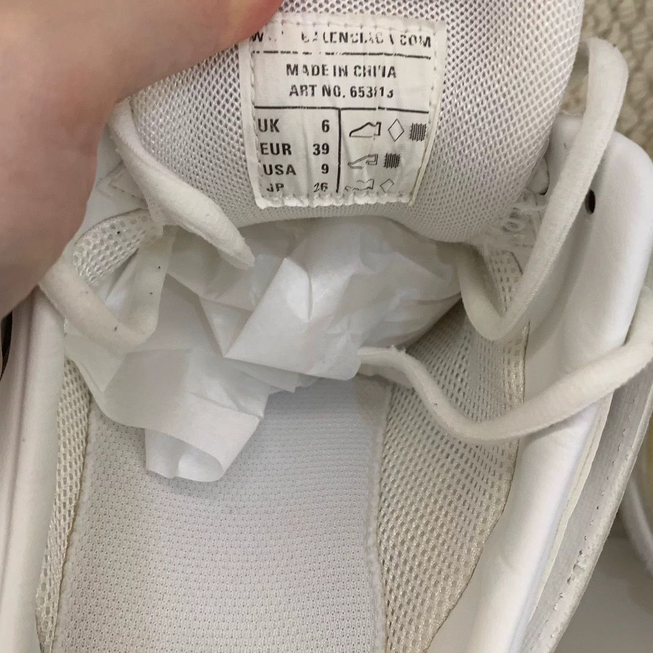 Balenciaga Balenciaga White Sandals us_8-5 Women Size US 8.5 / IT 38.5 - 8 Thumbnail