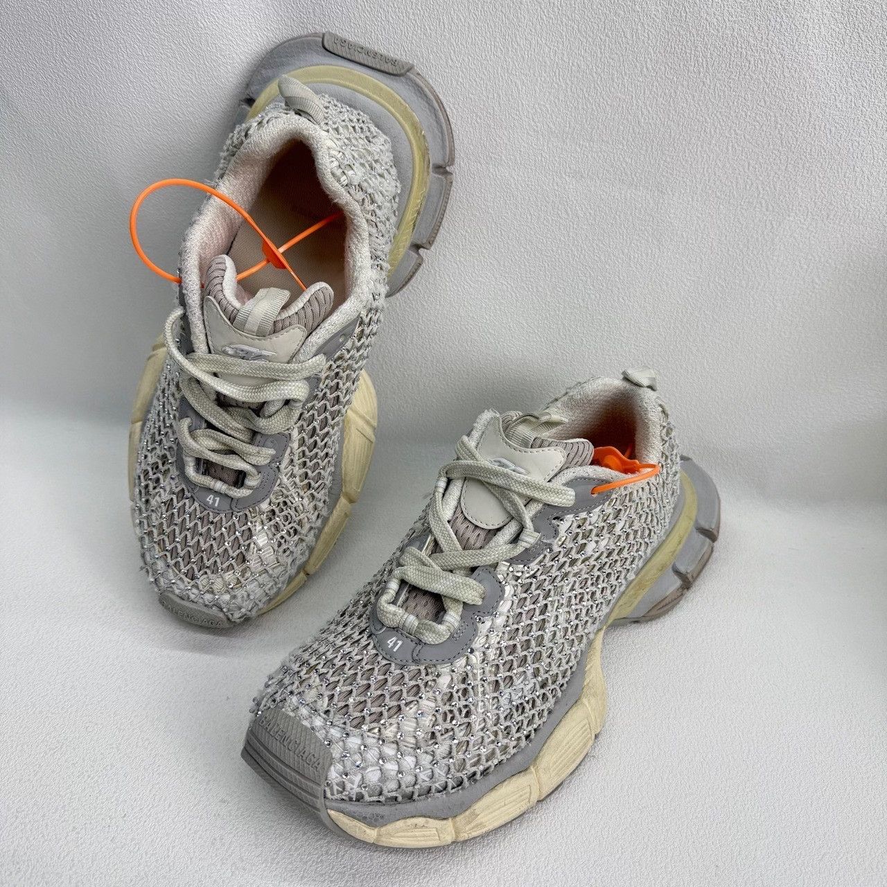 Balenciaga Balenciaga Multi Lowtop Sneakers 8.5 Men Size US 8.5 / EU 41-42 - 8 Thumbnail