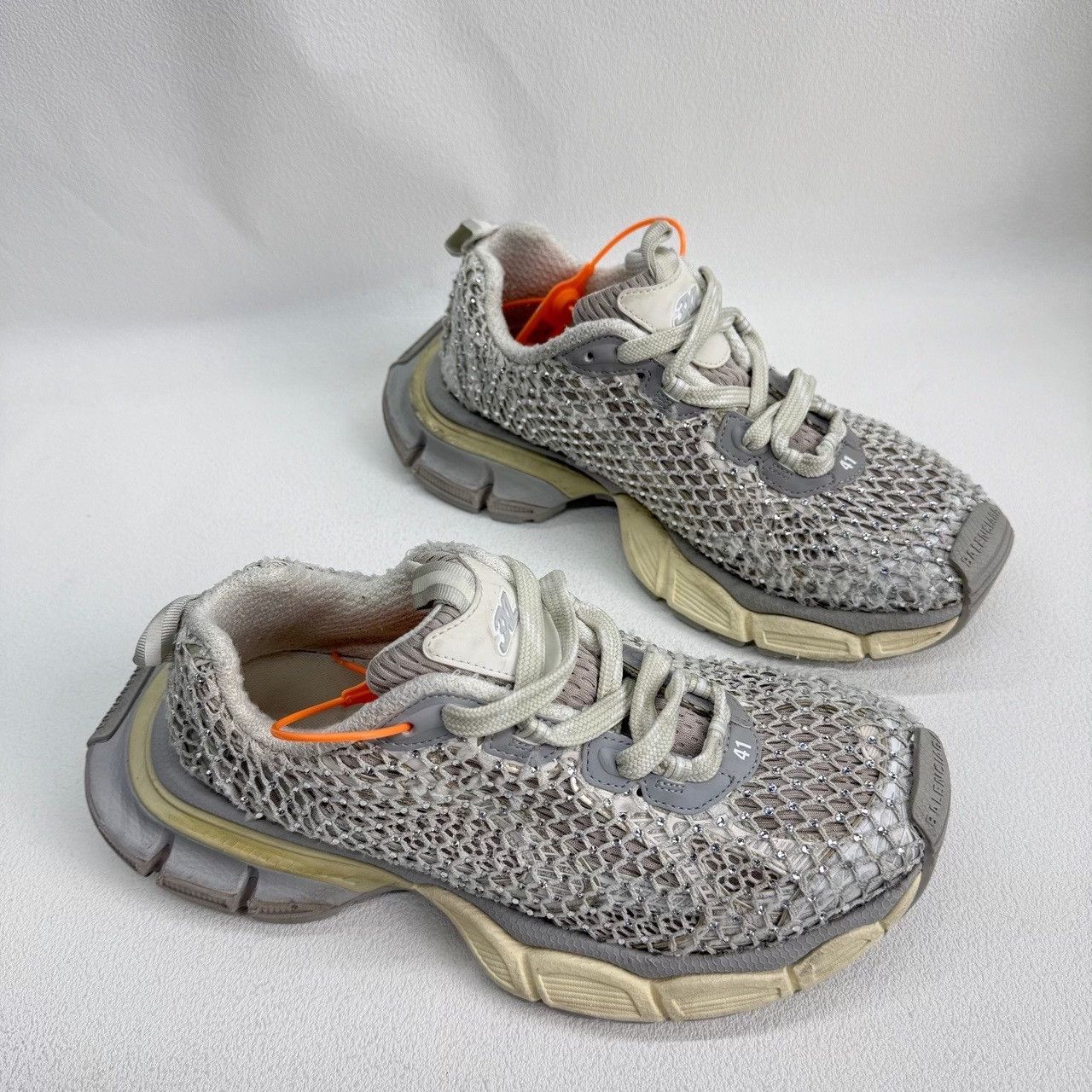 Balenciaga Balenciaga Multi Lowtop Sneakers 8.5 Men Size US 8.5 / EU 41-42 - 3 Thumbnail