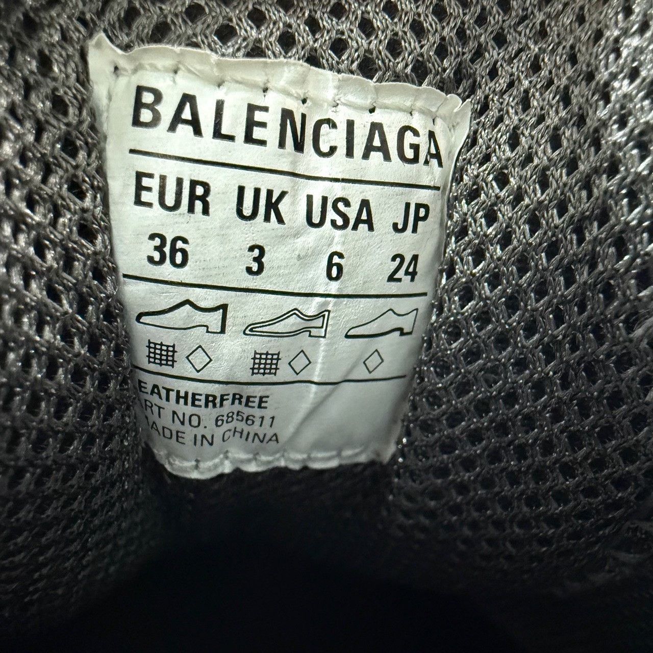 Balenciaga Balenciaga Mesh Blue Lowtop Sneakers us_6 Women Size US 6 / IT 36 - 5 Thumbnail
