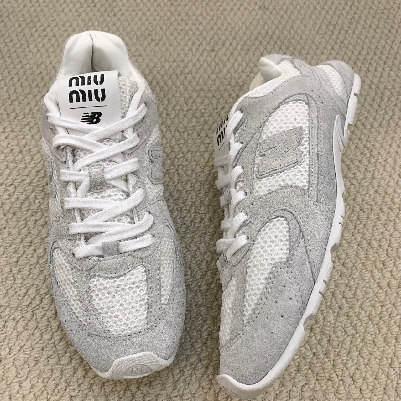 New Balance New Balance White Lowtop Sneakers us_8-5 Women Size US 8.5 / IT 38.5 - 3 Thumbnail