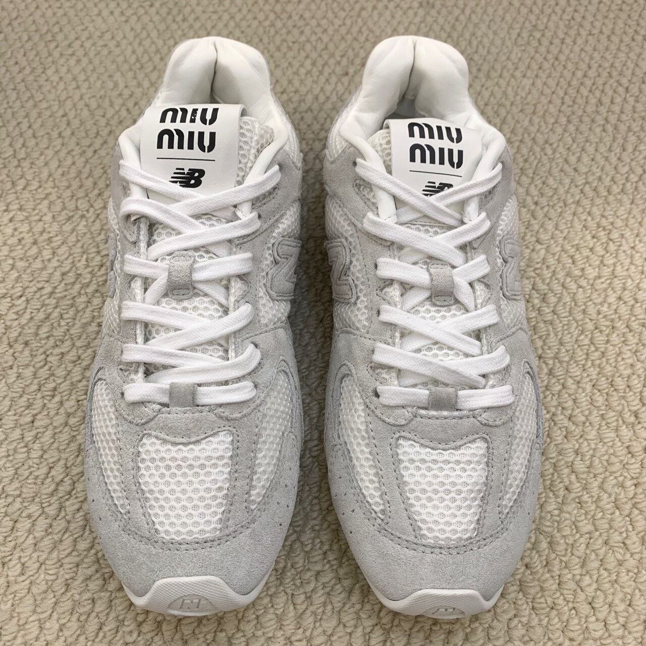 New Balance New Balance White Lowtop Sneakers us_8-5 Women Size US 8.5 / IT 38.5 - 4 Thumbnail
