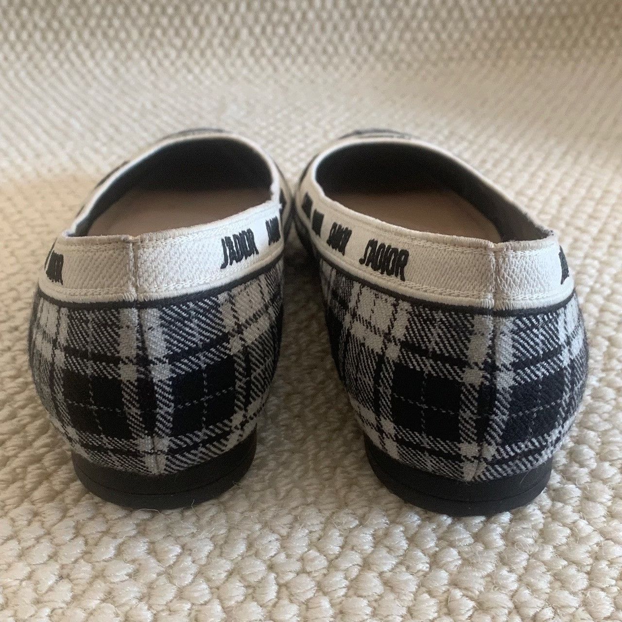 Dior Dior Plaid Black Lowtop Sneakers us_6 Women Size US 6 / IT 36 - 2 Thumbnail