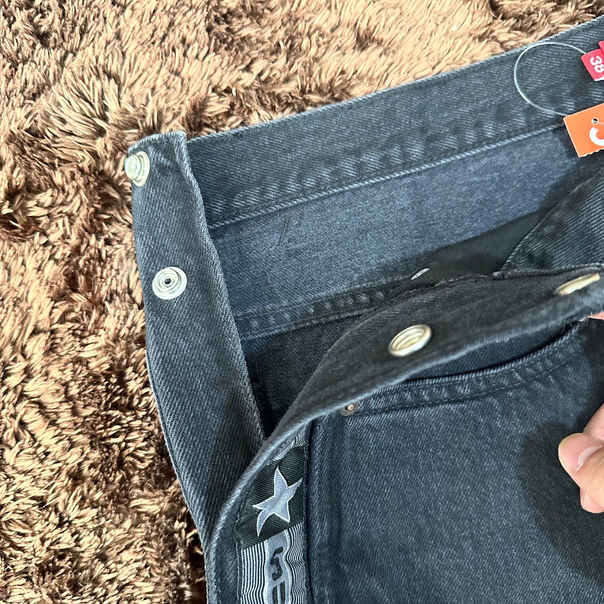 Supreme Supreme Black Denim Jeans 32 Men Size US 32 / EU 48 - 4 Thumbnail