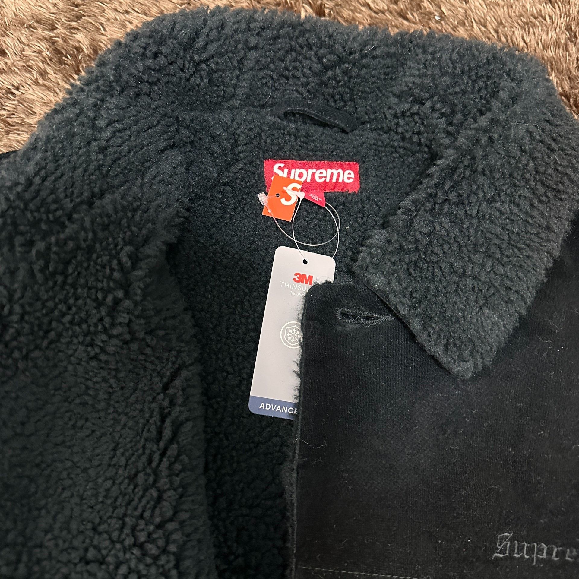 Supreme Supreme Black Heavy Coat xl Men Size US XL / EU 56 / 4 - 3 Thumbnail