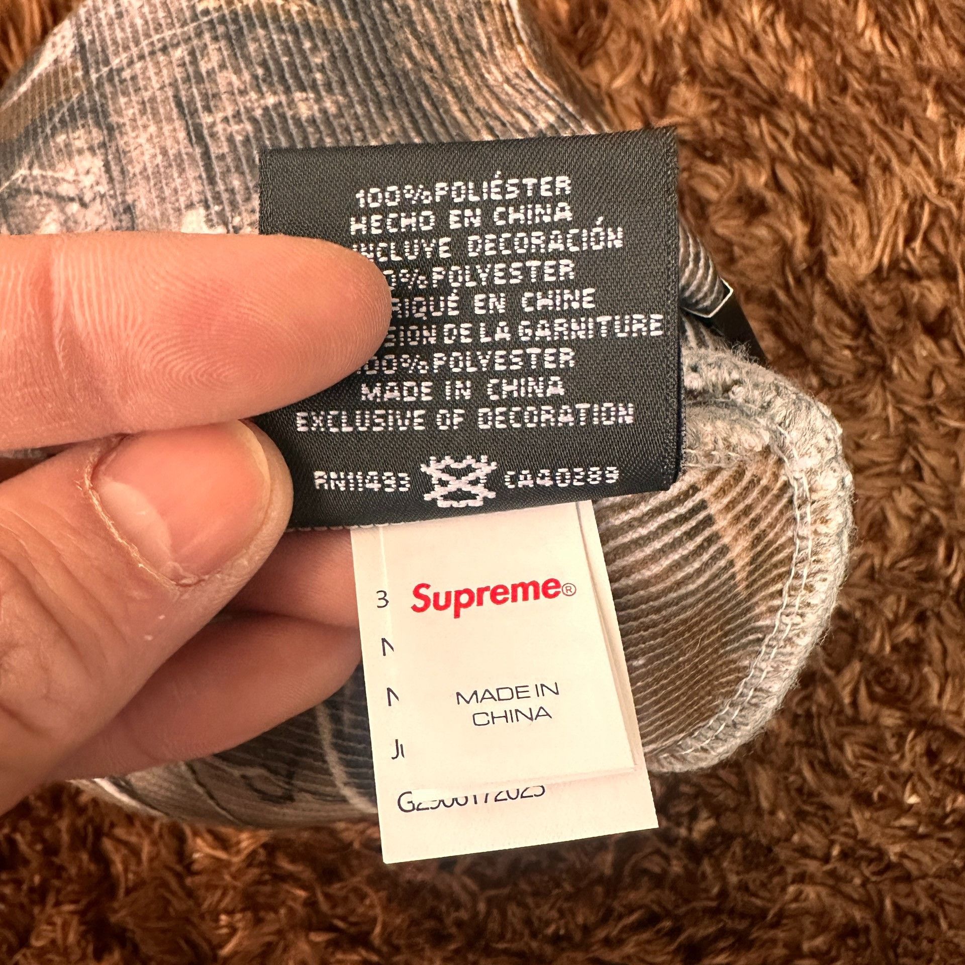 Supreme Supreme Retro Hat one size Men Size ONE SIZE - 7 Thumbnail