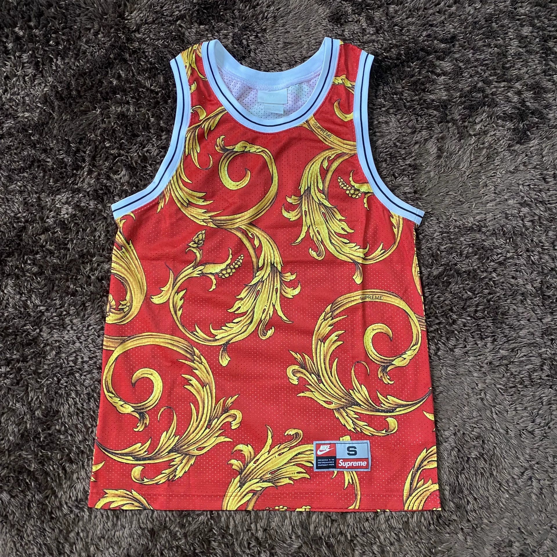 Nike Nike Basketball Red Jersey s Men Size US S / EU 44-46 / 1 - 4 Thumbnail