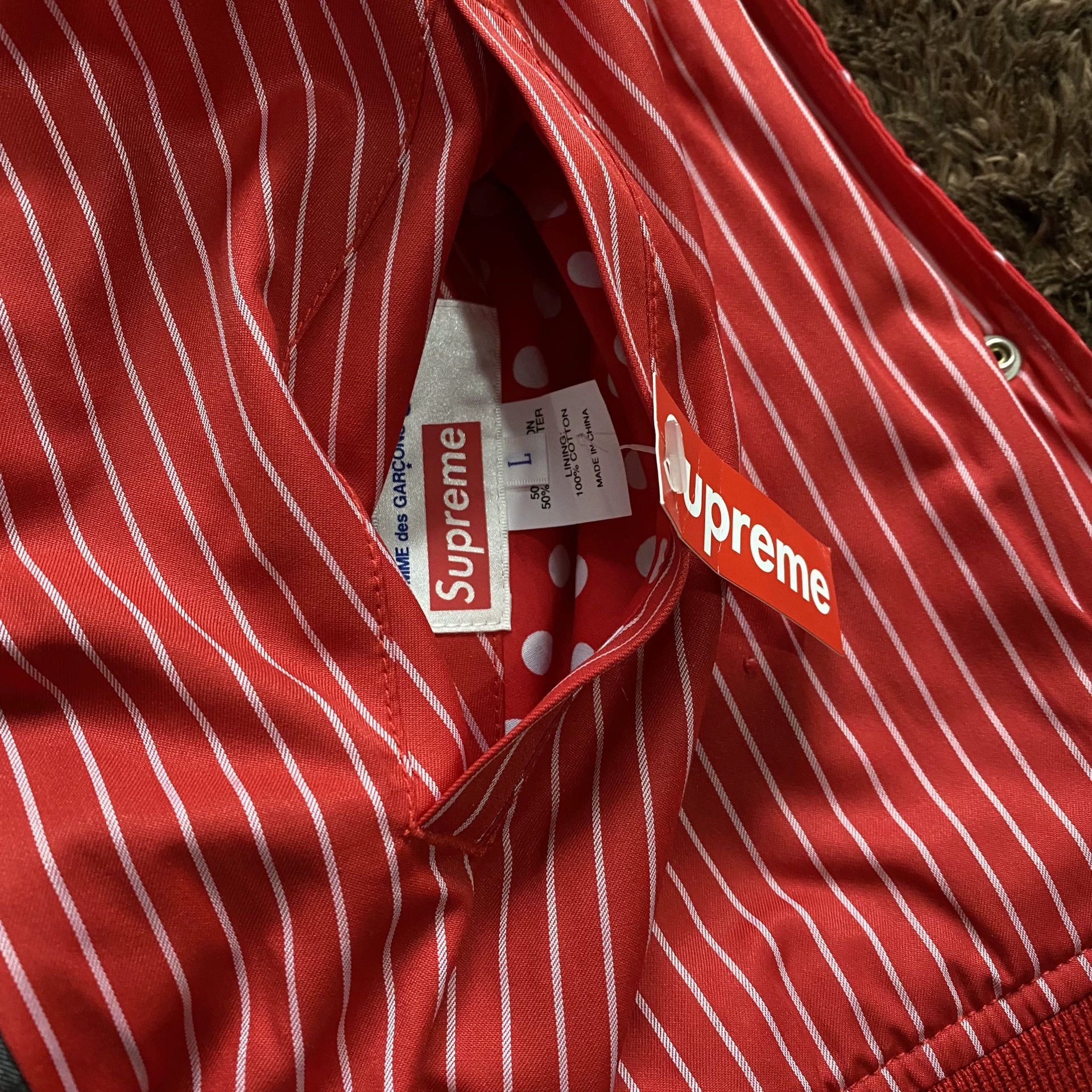 Supreme Supreme Light Jacket l Men Size US L / EU 52-54 / 3 - 4 Thumbnail
