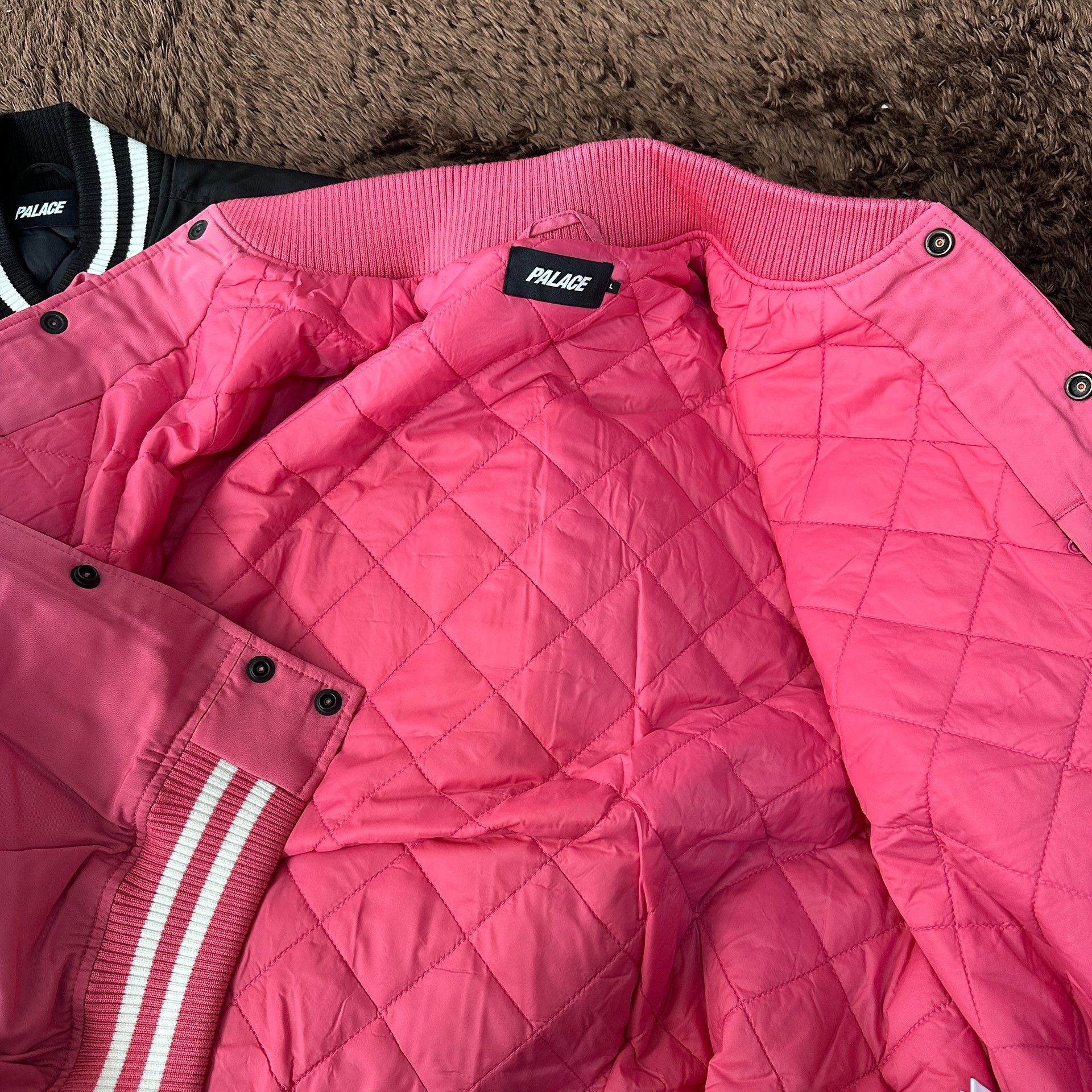 Palace Palace Nylon Pink Light Jacket l Men Size US L / EU 52-54 / 3 - 6 Thumbnail