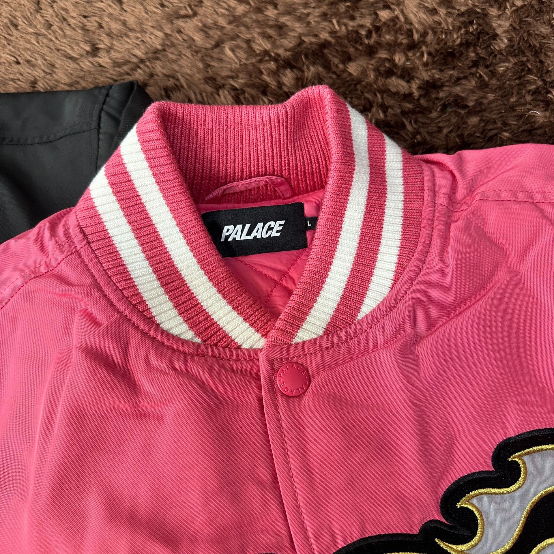 Palace Palace Nylon Pink Light Jacket l Men Size US L / EU 52-54 / 3 - 4 Thumbnail