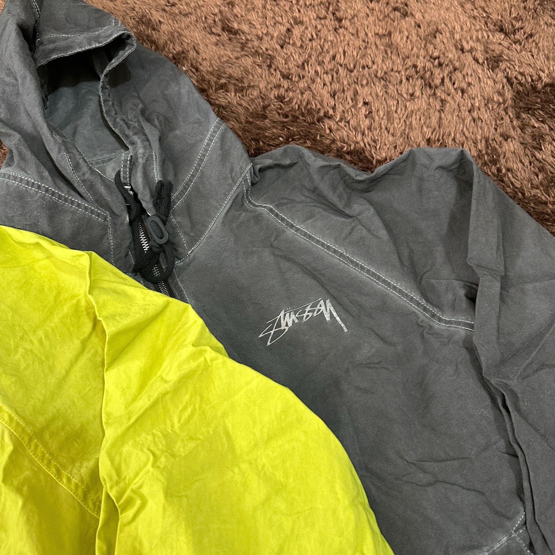 Stussy Stussy Yellow Light Jacket l Men Size US L / EU 52-54 / 3 - 3 Thumbnail